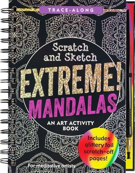 Produktbild: Scratch & Sketch Extreme Mandalas (Trace Along)