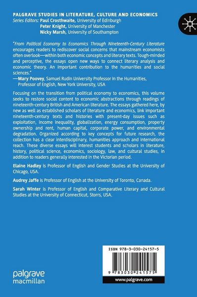 Produktbild: From Political Economy to Economics through Nineteenth-Century Literature