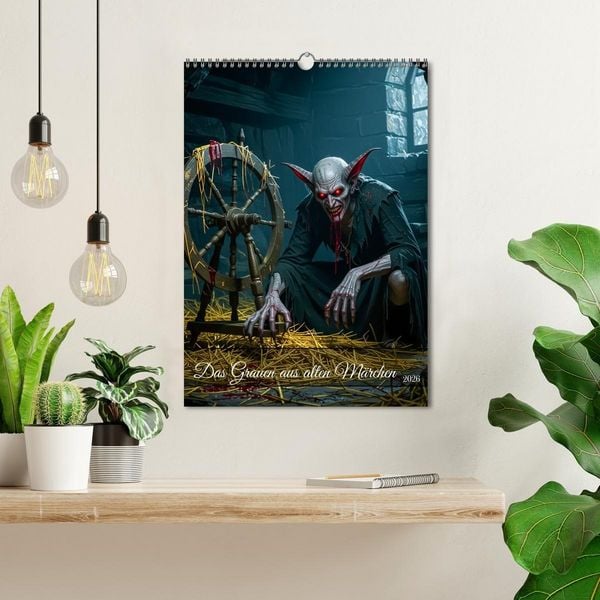 Produktbild: Das Grauen aus alten M&auml;rchen (Wandkalender 2026 DIN A3 hoch), CALVENDO Monatskalender