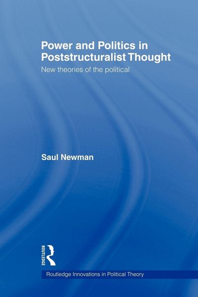 Produktbild: Power and Politics in Poststructuralist Thought