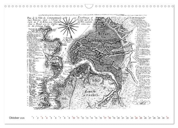 Produktbild: Istanbul - Hauptstadt des osmanischen Reiches seit 1453 (Wandkalender 2026 DIN A3 quer), CALVENDO Monatskalender