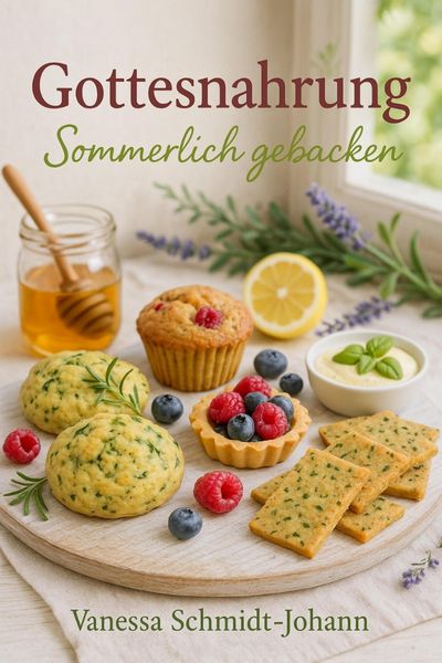Produktbild: Gottesnahrung - Sommerlich gebacken: Nat&uuml;rliches Backvergn&uuml;gen f&uuml;r hei&szlig;e Tage