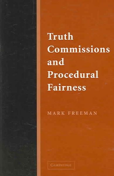Produktbild: Truth Commissions and Procedural Fairness
