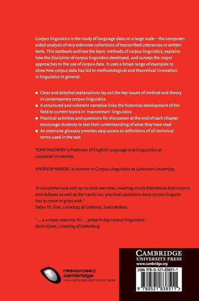 Produktbild: Corpus Linguistics