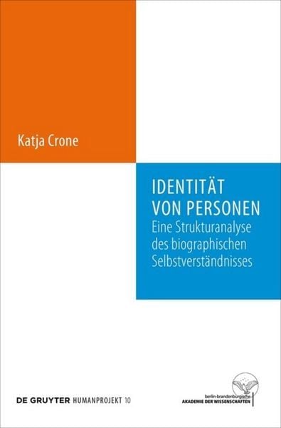 Produktbild: Identit&auml;t von Personen
