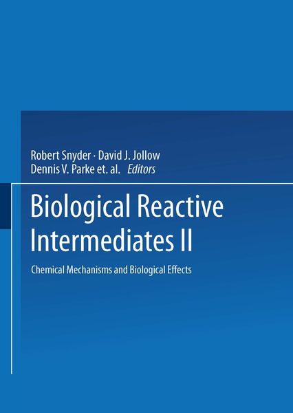 Produktbild: Biological Reactive Intermediates&mdash;II