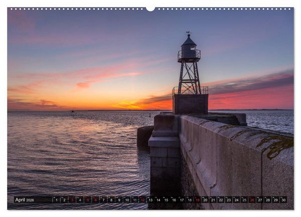 Produktbild: Wilhelmshaven maritim (Wandkalender 2026 DIN A2 quer), CALVENDO Monatskalender