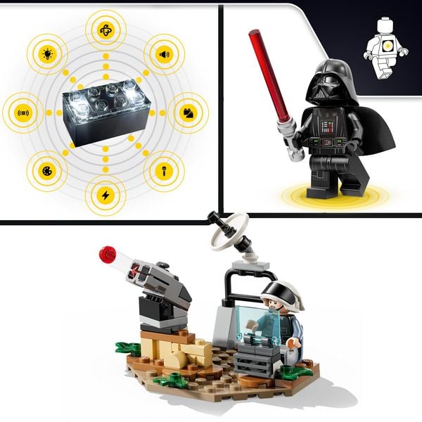 Produktbild: Star Wars 75421 SMART Play: Darth Vaders TIE Fighter, Spielzeug ab 8