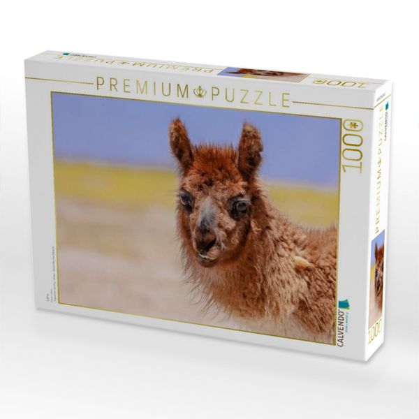 Produktbild: CALVENDO Puzzle Lama | 1000 Teile Lege-Gr&ouml;&szlig;e 64x48cm Foto-Puzzle f&uuml;r gl&uuml;ckliche Stunden