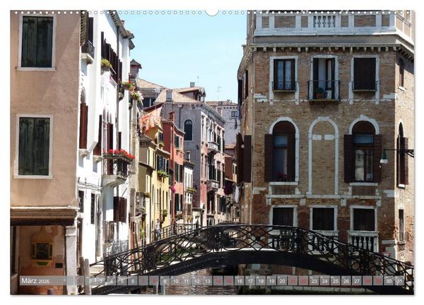 Produktbild: VENEDIG - Perle der Lagune (hochwertiger Premium Wandkalender 2026 DIN A2 quer), Kunstdruck in Hochglanz