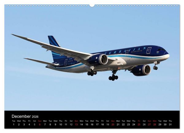 Produktbild: Airliners of the World (High Quality Premium Wall Calendar 2026 DIN A2 landscape),CALVENDO 12 Month Wall Calendar