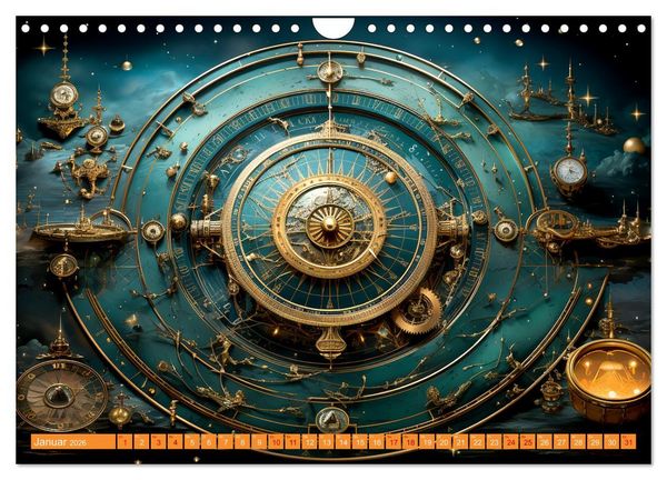 Produktbild: Antike Wegweiser (Wandkalender 2026 DIN A4 quer), CALVENDO Monatskalender