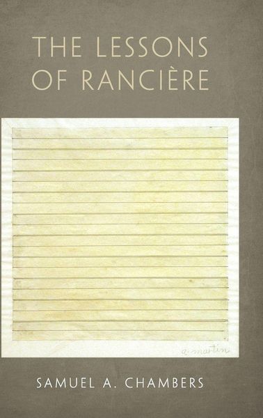 Produktbild: Lessons of Ranciere