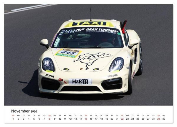 Produktbild: 24h am Ring (hochwertiger Premium Wandkalender 2026 DIN A2 quer), Kunstdruck in Hochglanz