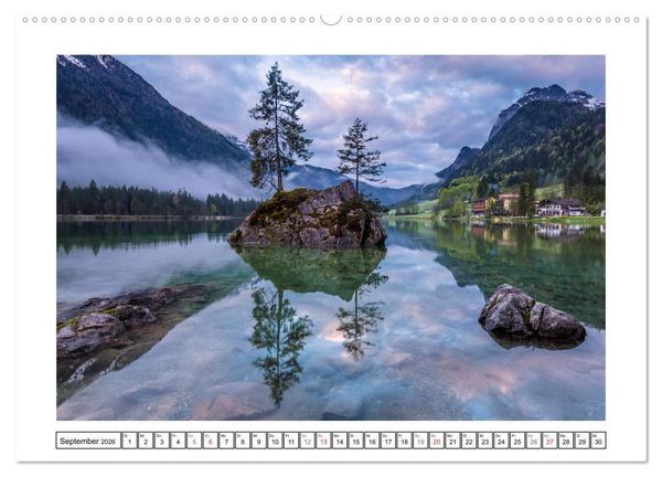 Produktbild: Geheimnisvolle Alpen (hochwertiger Premium Wandkalender 2026 DIN A2 quer), Kunstdruck in Hochglanz