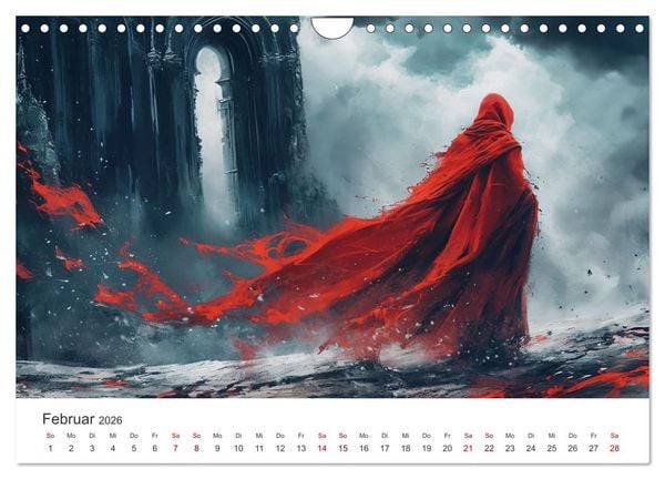 Produktbild: Das Reich der fl&uuml;sternden Schatten (Wandkalender 2026 DIN A4 quer), CALVENDO Monatskalender