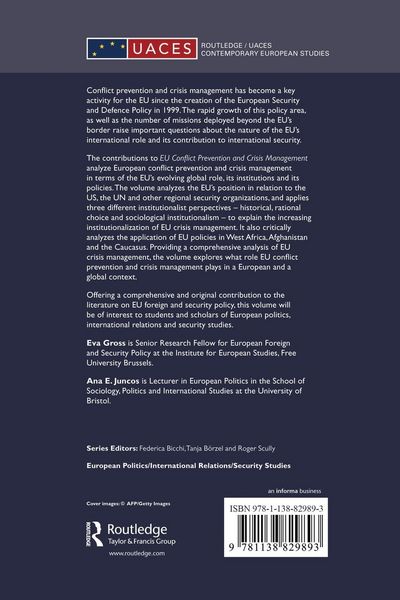 Produktbild: EU Conflict Prevention and Crisis Management