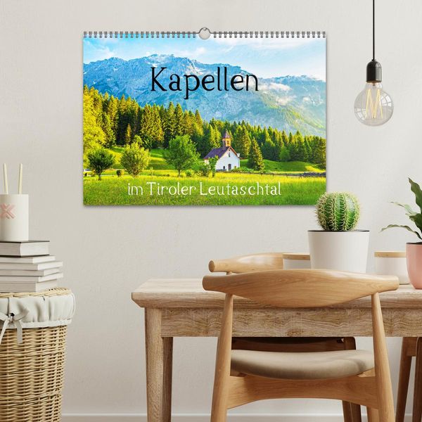 Produktbild: Kapellen im Tiroler Leutaschtal (Wandkalender 2026 DIN A3 quer), CALVENDO Monatskalender