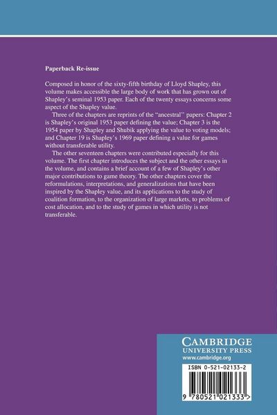 Produktbild: The Shapley Value