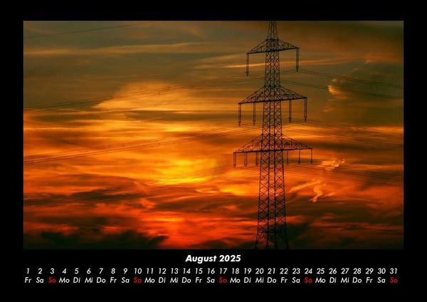 Produktbild: Landschaftskalender 2025 Fotokalender DIN A3