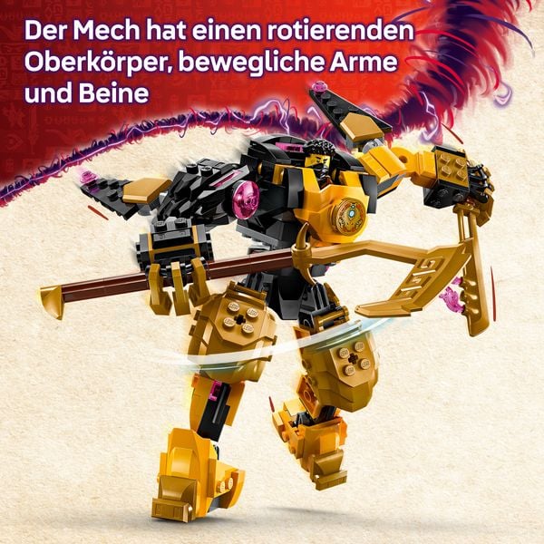 Produktbild: LEGO NINJAGO Arins Spinjitzumech - Spielset mit 2 Minifiguren - 71839