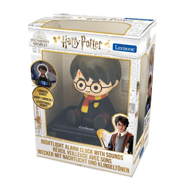 Produktbild: Digitaler Wecker mit Harry Potter 3D-Nachtlicht