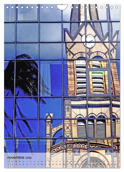 Produktbild: Cit&eacute;s de France (Calendrier mural 2026 DIN A4 horizontal), CALVENDO calendrier mensuel