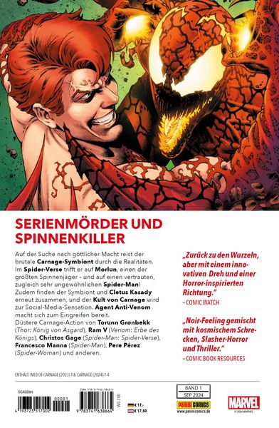 Produktbild: Carnage - Neustart (2. Serie)