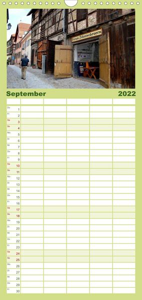 Produktbild: Familienplaner Malerisches Murgtal (Wandkalender 2022 , 21 cm x 45 cm, hoch)