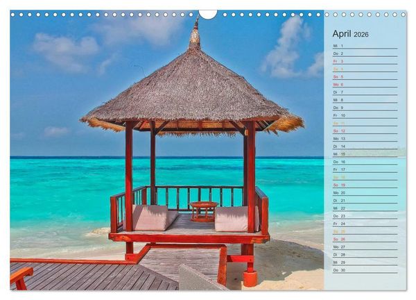 Produktbild: Str&auml;nde wie ein Traum (Wandkalender 2026 DIN A3 quer), CALVENDO Monatskalender