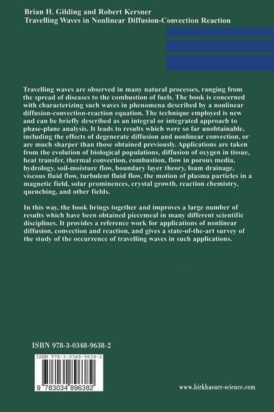Produktbild: Travelling Waves in Nonlinear Diffusion-Convection Reaction