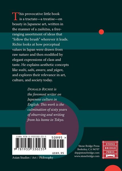 Produktbild: A Tractate on Japanese Aesthetics