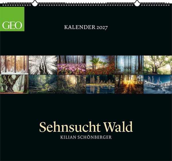 Produktbild: GEO Kalender: Sehnsucht Wald 2027