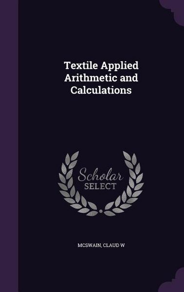 Produktbild: Textile Applied Arithmetic and Calculations