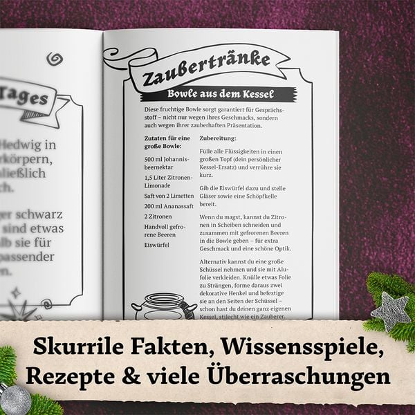 Produktbild: Unn&uuml;tzes Wissen f&uuml;r Potter-Fans &ndash; Der brandneue inoffizielle Adventskalender