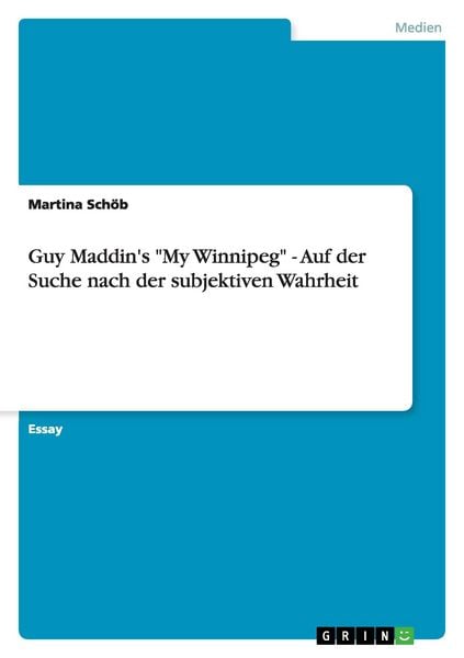 Produktbild: Guy Maddin's "My Winnipeg" - Auf der Suche nach der subjektiven Wahrheit