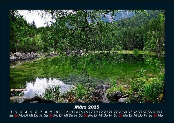 Produktbild: Naturlandschaften 2025 Fotokalender DIN A5
