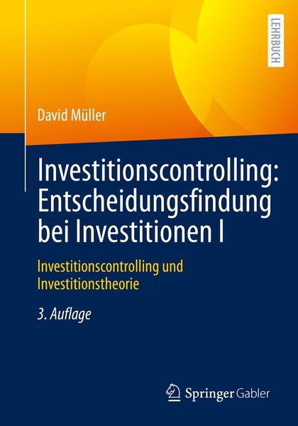 Produktbild: Investitionscontrolling: Entscheidungsfindung bei Investitionen I