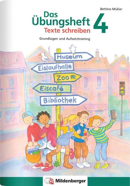 Produktbild: Das &Uuml;bungsheft Texte schreiben 4