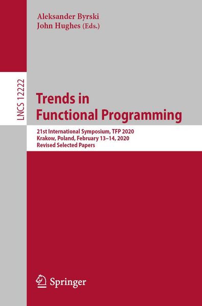 Produktbild: Trends in Functional Programming