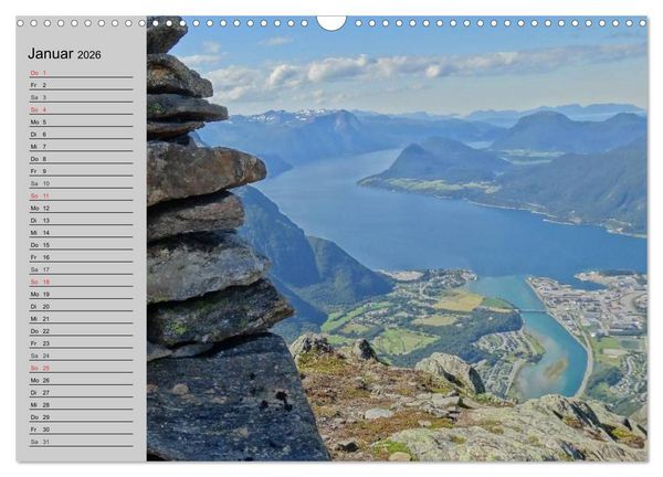 Produktbild: Norwegen. Im Land der Sagen, Mythen und Trolle (Wandkalender 2026 DIN A3 quer), CALVENDO Monatskalender