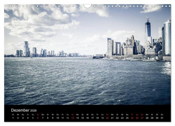 Produktbild: New York (Wandkalender 2026 DIN A3 quer), CALVENDO Monatskalender