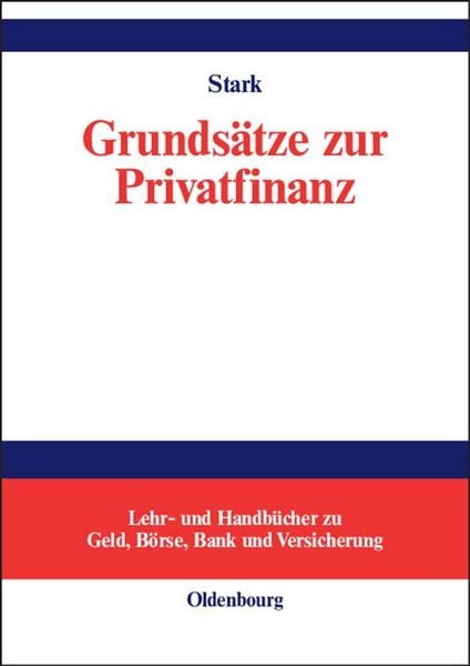 Produktbild: Grunds&auml;tze zur Privatfinanz