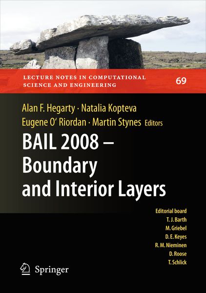 Produktbild: BAIL 2008 - Boundary and Interior Layers