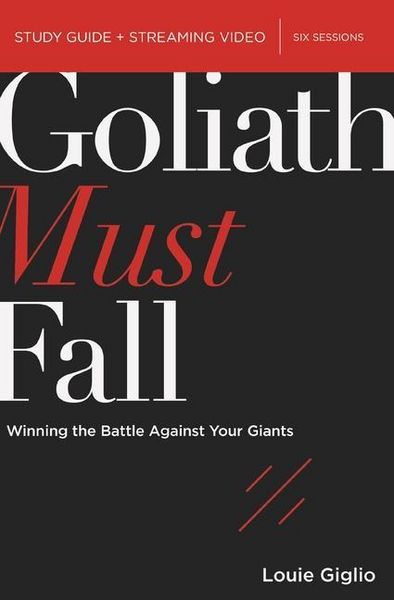 Produktbild: Goliath Must Fall Bible Study Guide Plus Streaming Video