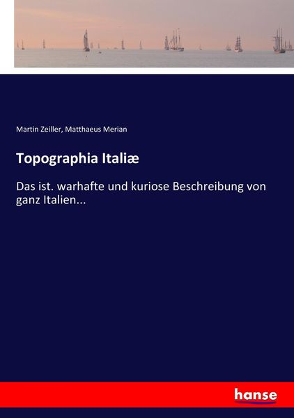 Produktbild: Topographia Itali&aelig;