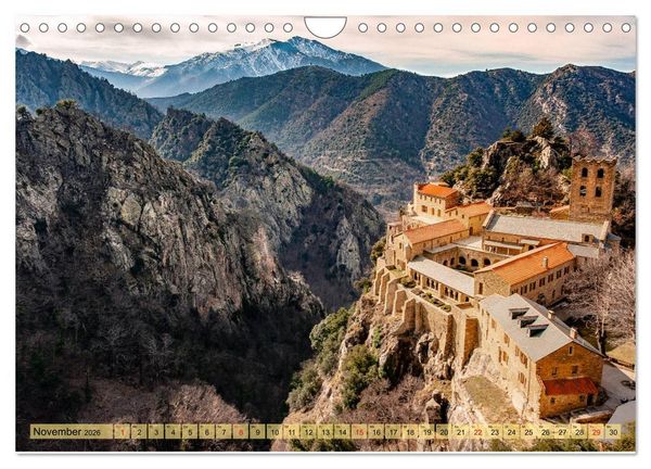 Produktbild: Pyr&eacute;n&eacute;es-Orientales. Natursch&ouml;n: Frankreichs Perle im S&uuml;den (Wandkalender 2026 DIN A4 quer), CALVENDO Monatskalender