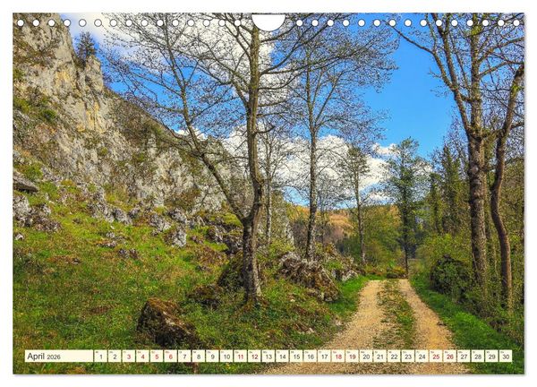Produktbild: Impressionen aus dem Oberen Donautal (Wandkalender 2026 DIN A4 quer), CALVENDO Monatskalender
