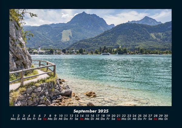 Produktbild: Landschaftskalender 2025 Fotokalender DIN A4