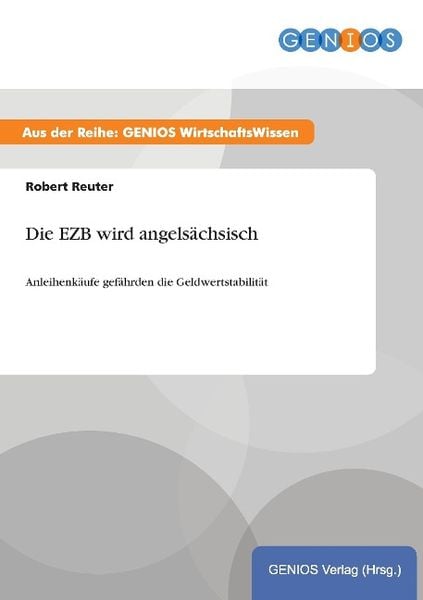 Produktbild: Die EZB wird angels&auml;chsisch